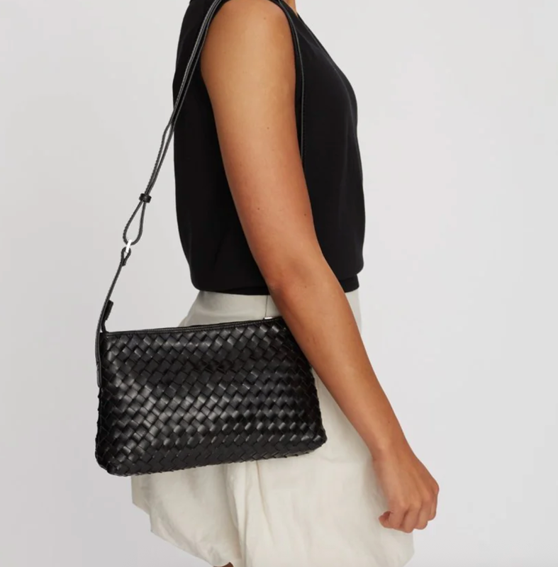 Adax Salerno Shoulder Bag Barbara Black