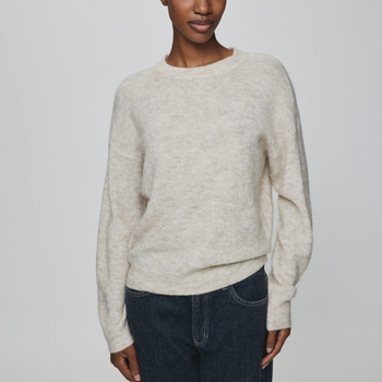 Msch Copenhagen Festina Hope Pullover Oatmeal Melange
