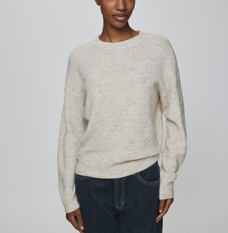 Msch Copenhagen Festina Hope Pullover Oatmeal Melange