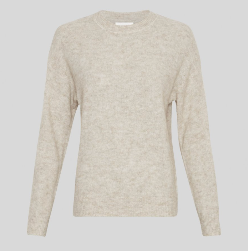Msch Copenhagen Festina Hope Pullover Oatmeal Melange