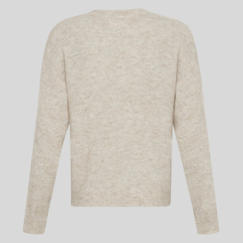 Msch Copenhagen Festina Hope Pullover Oatmeal Melange