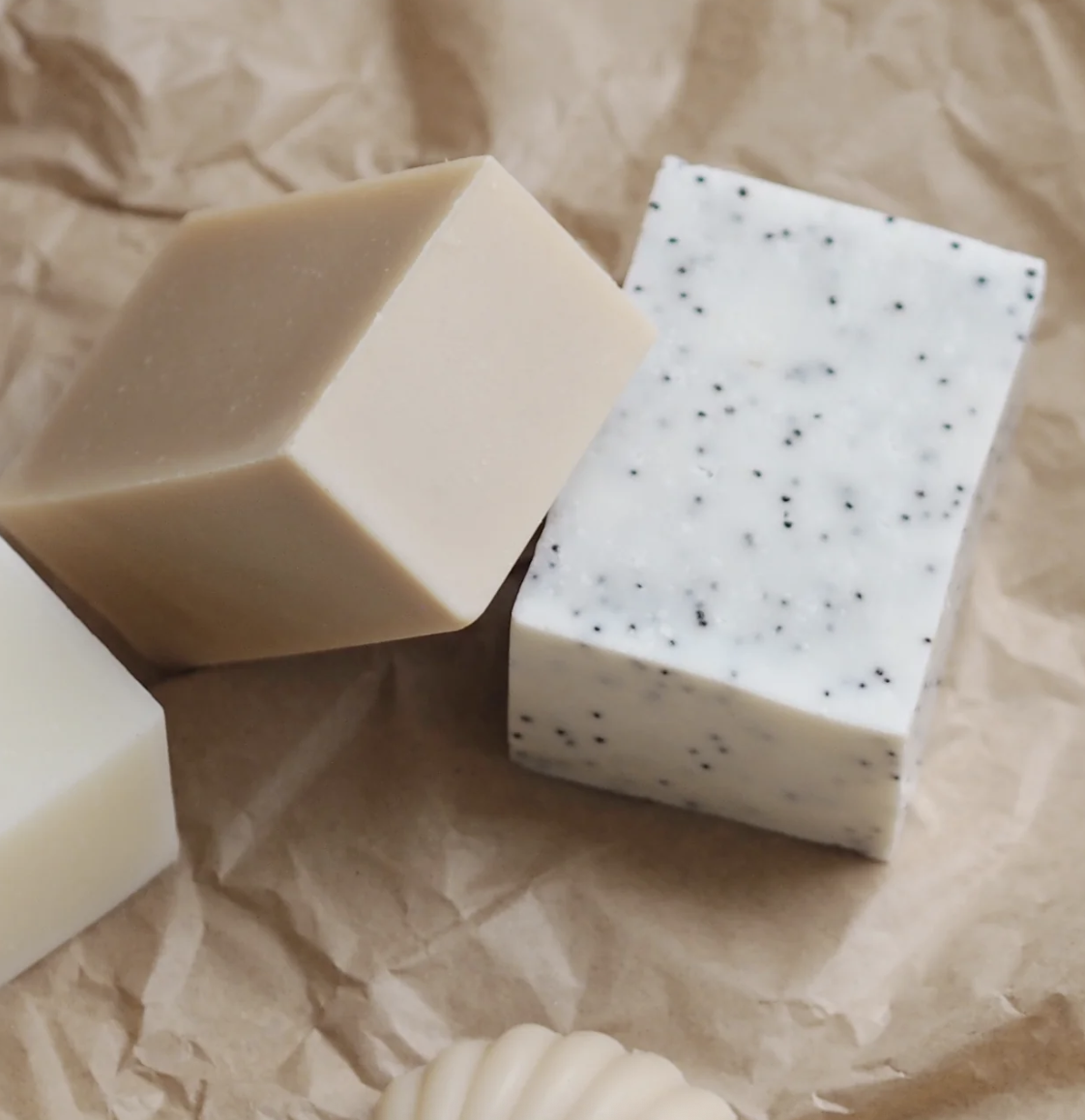 Mellow mind Beige Clay Soap Geranium