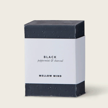 Mellow mind Black Charcoal Soap Peppermint