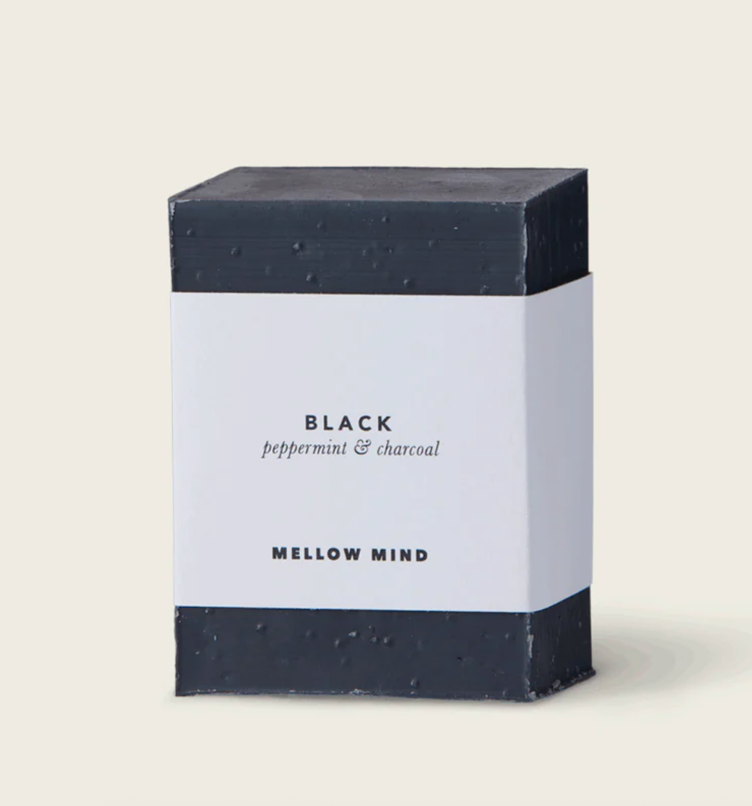 Mellow mind Black Charcoal Soap Peppermint