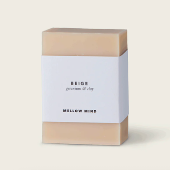 Mellow mind Beige Clay Soap Geranium