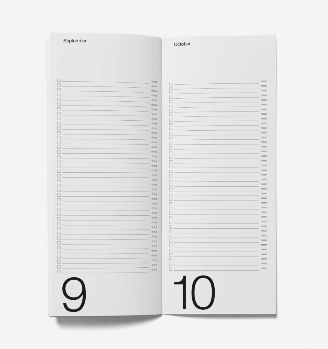 Marjolein Delhaas Year Plan — No. 7527 Grey | Design Planner