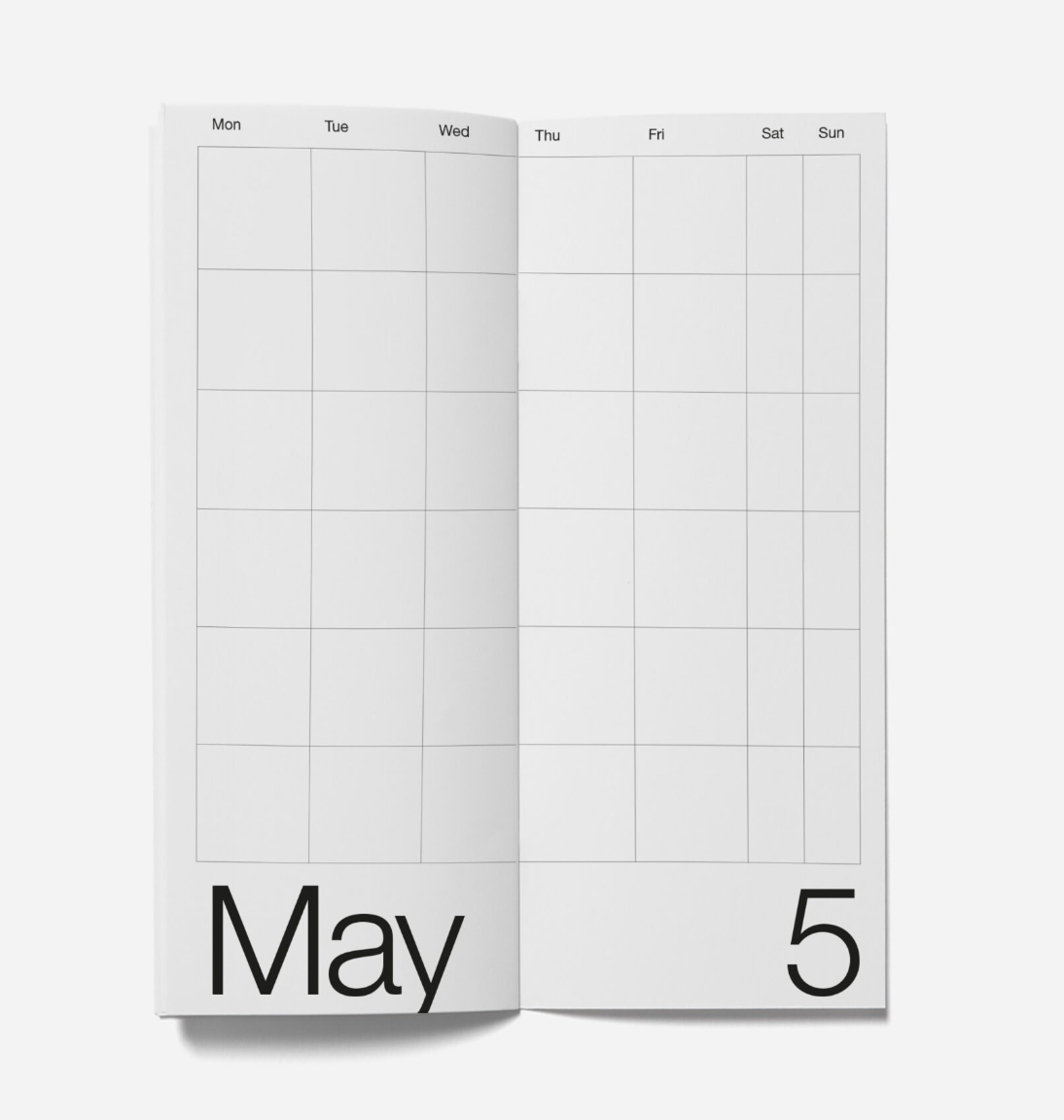 Marjolein Delhaas Year Plan — No. 7527 Grey | Design Planner