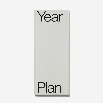 Marjolein Delhaas Year Plan — No. 7527 Grey | Design Planner