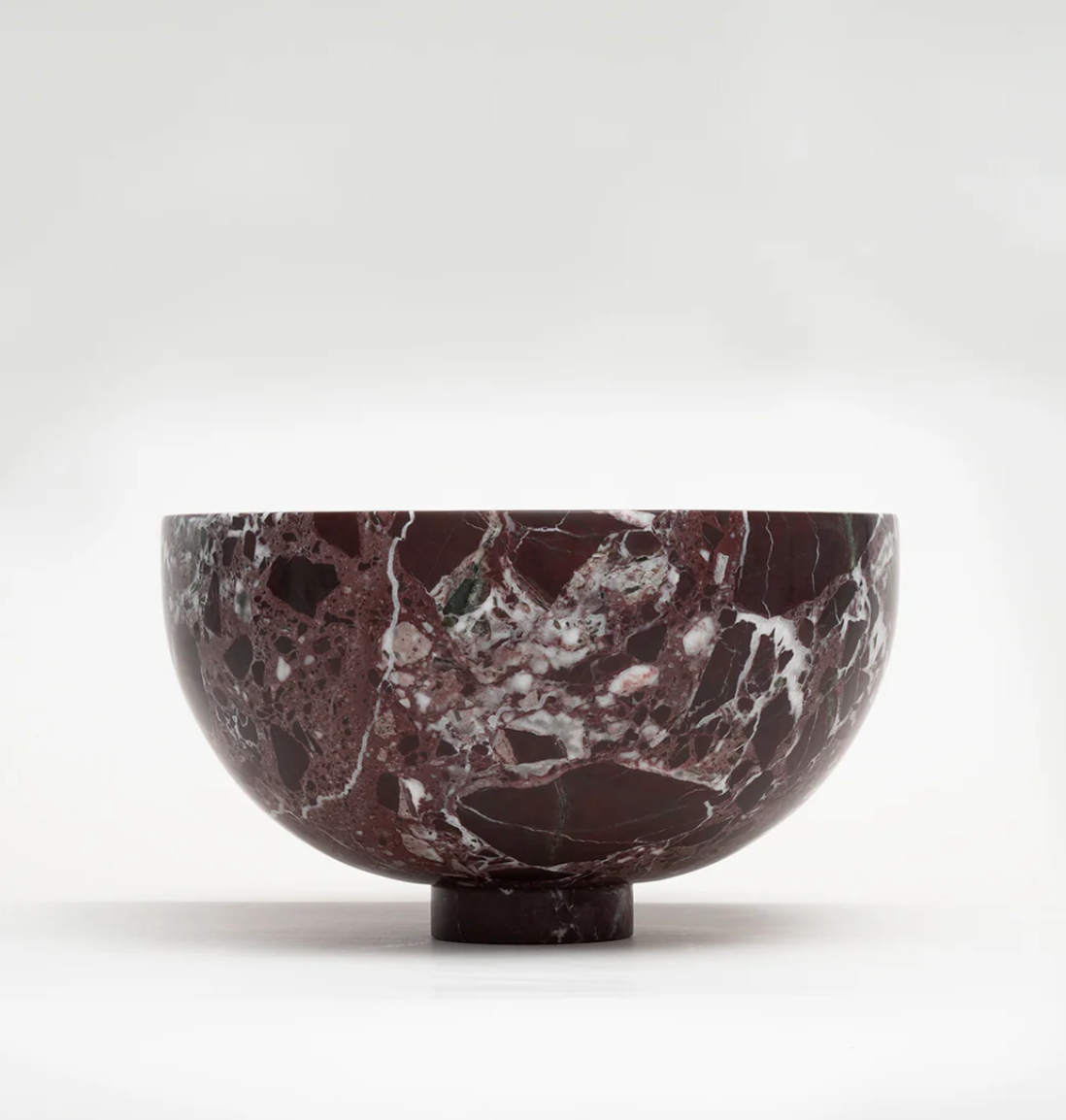 Kiwano Rosso Levanto Marble Fruit Bowl