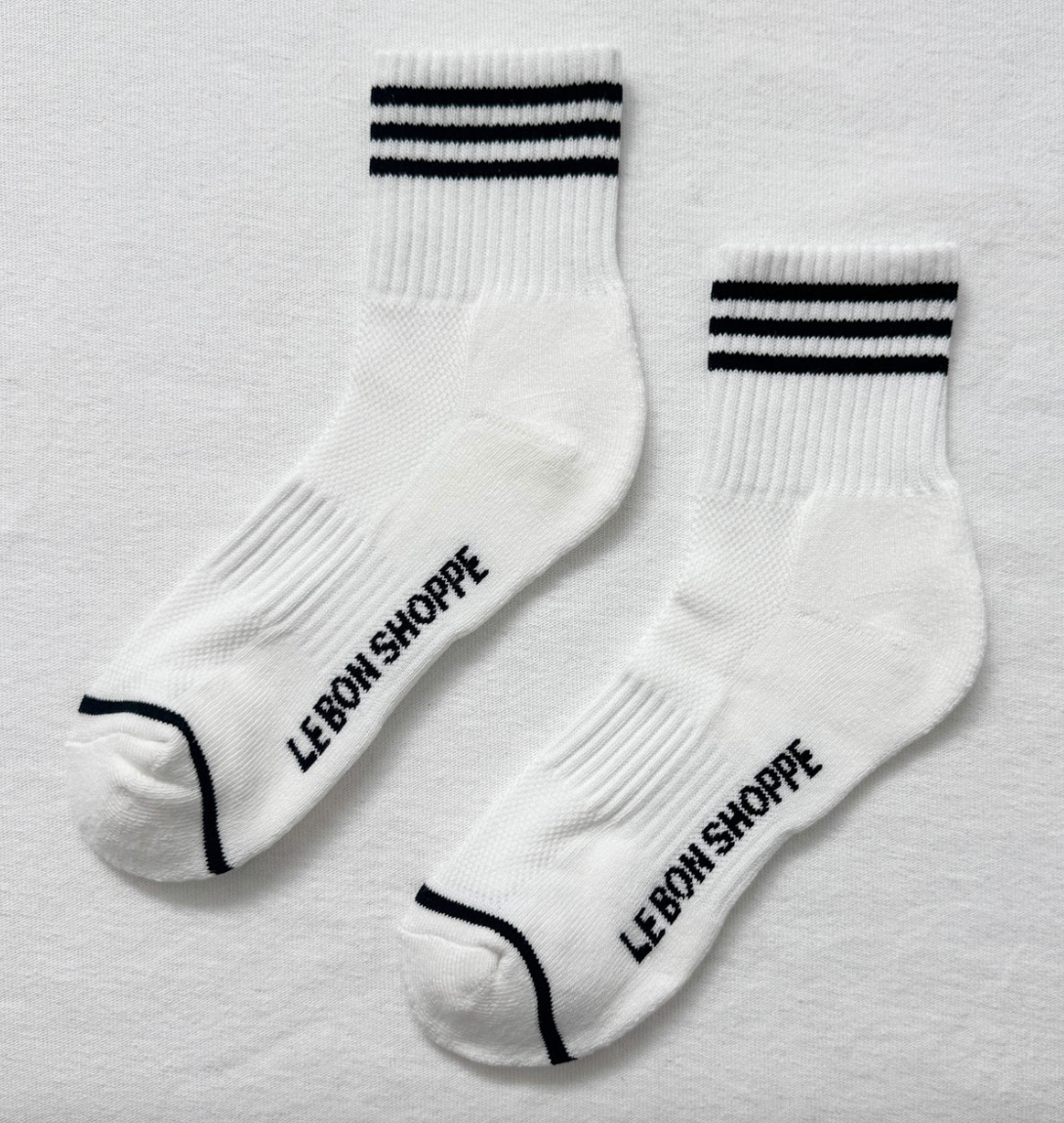 Le Bon Shoppe Girlfriend Socks White