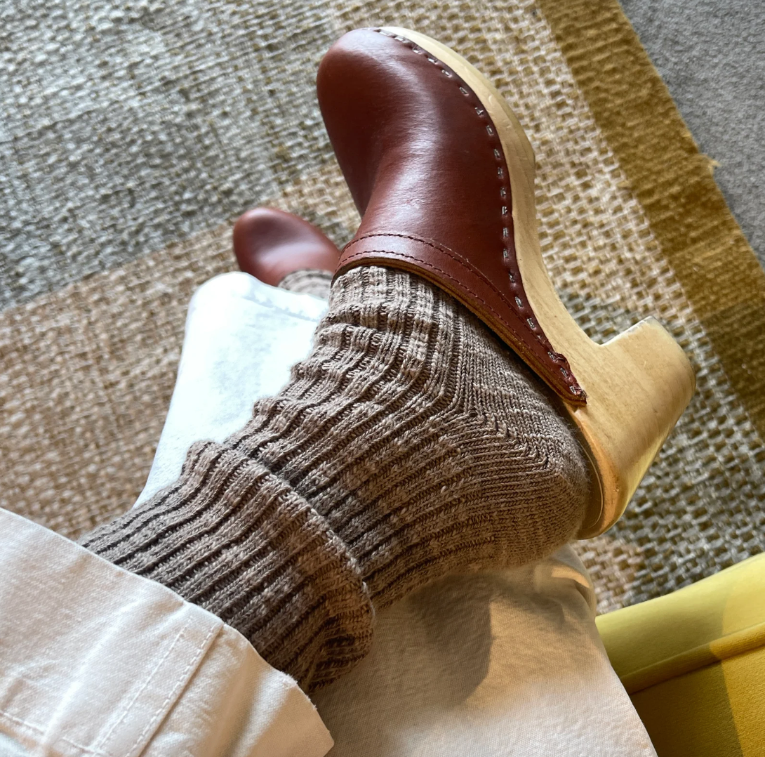 Le Bon Shoppe Cottage Socks Flax