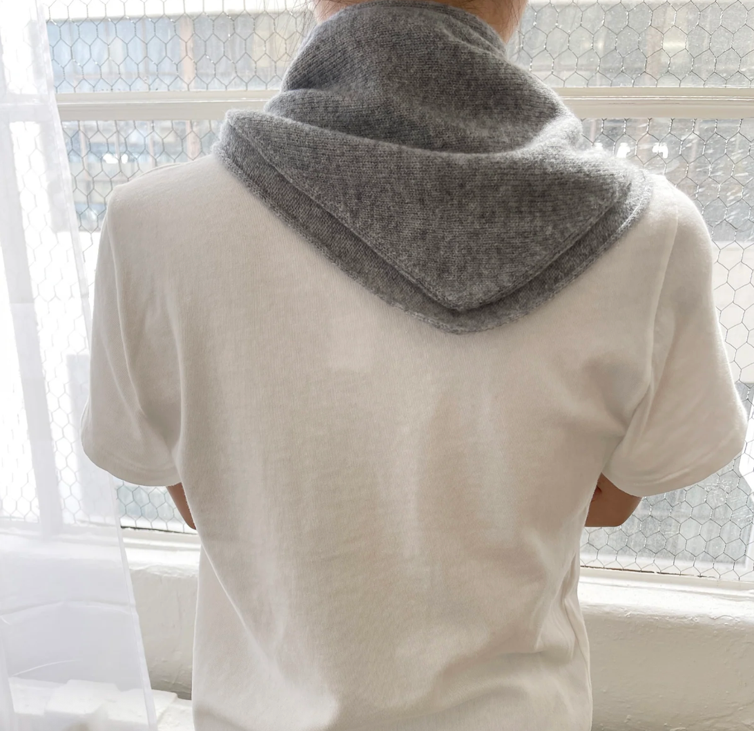 Le Bon Shoppe Cashmere Bandana Heather Grey