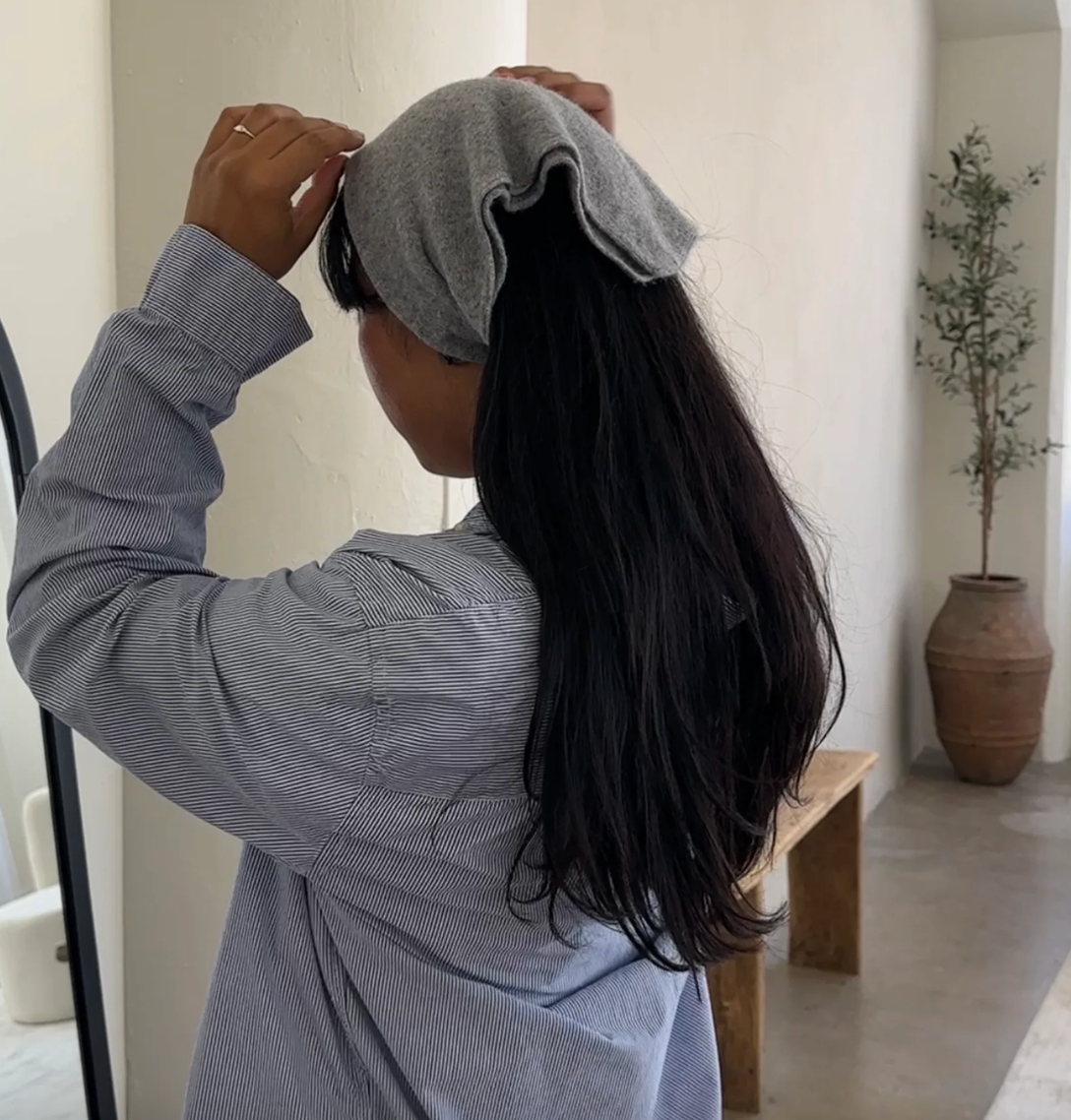 Le Bon Shoppe Cashmere Bandana Heather Grey