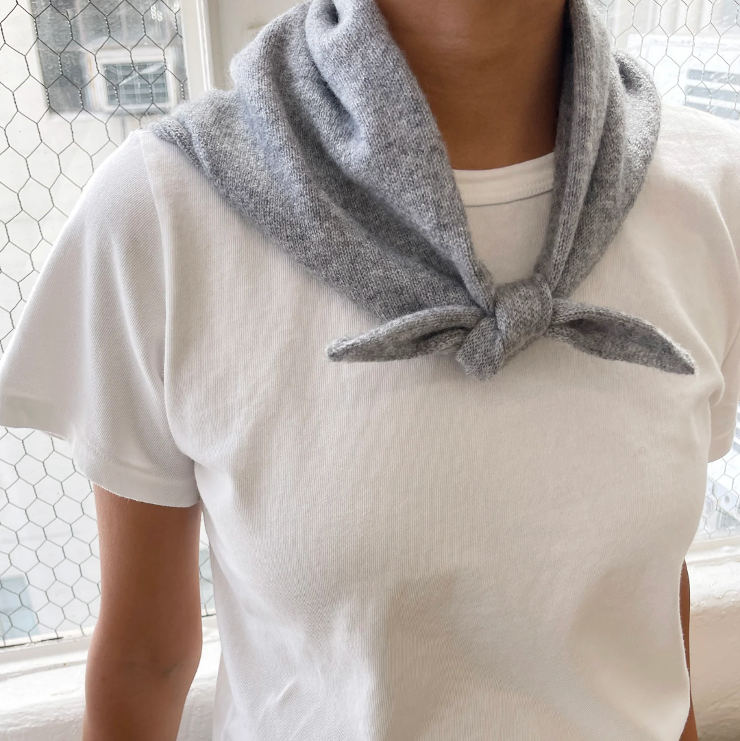 Le Bon Shoppe Cashmere Bandana Heather Grey