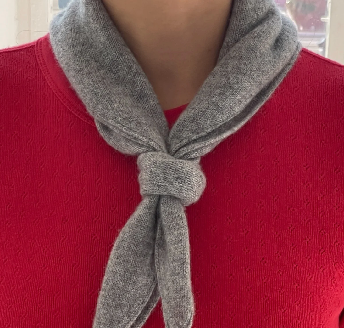 Le Bon Shoppe Cashmere Bandana Heather Grey