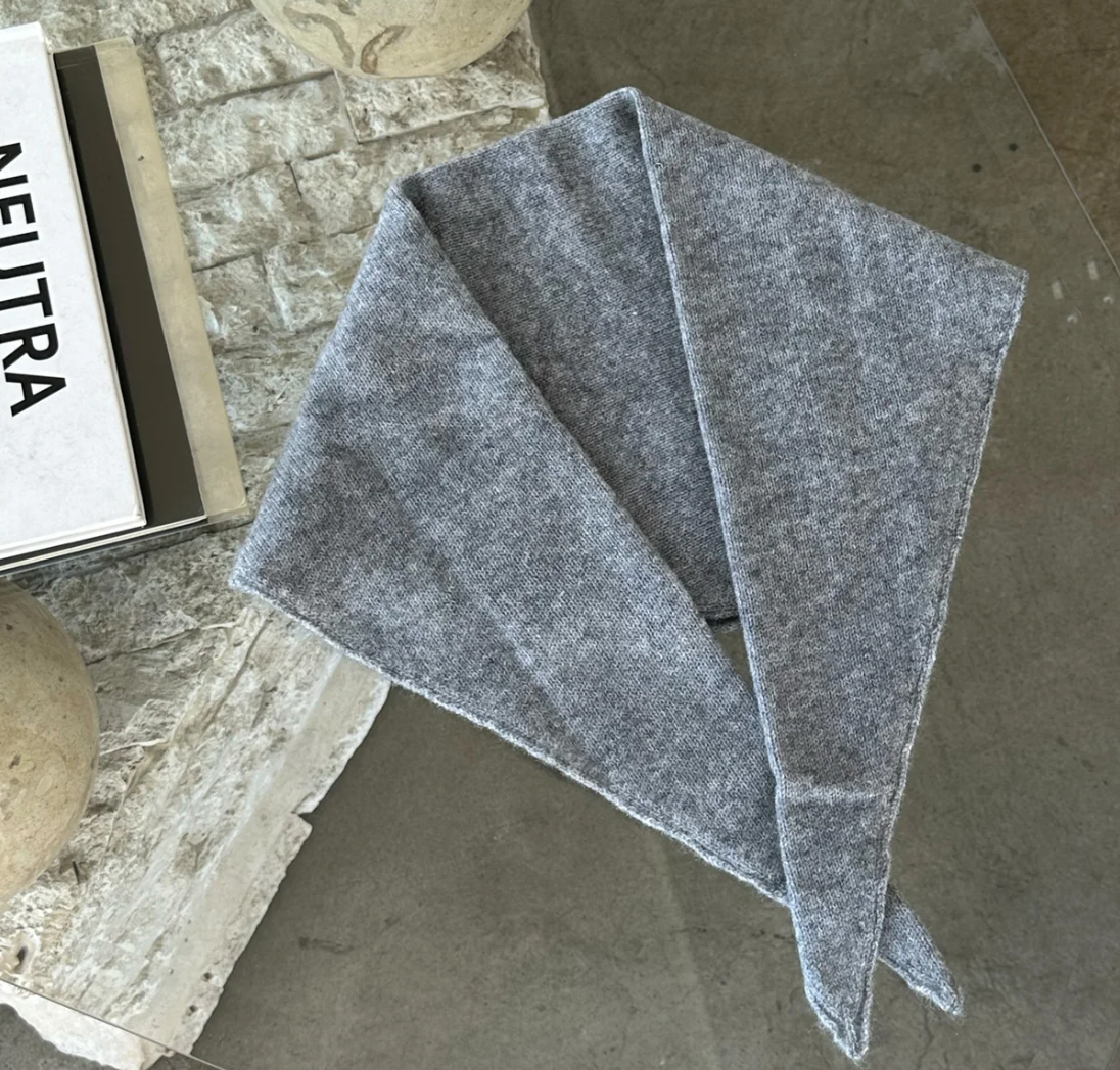 Le Bon Shoppe Cashmere Bandana Heather Grey