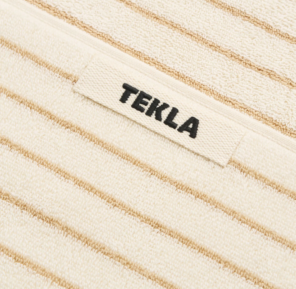 Tekla Terry Towel Sienna Stripes 50x90