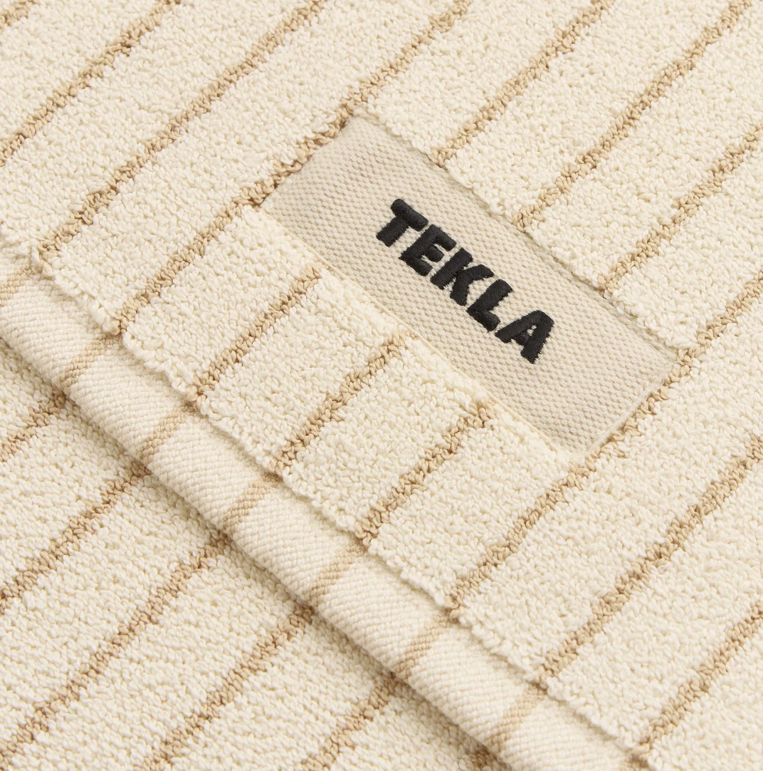 Tekla Bath mat 70X50 Sienna Stripes