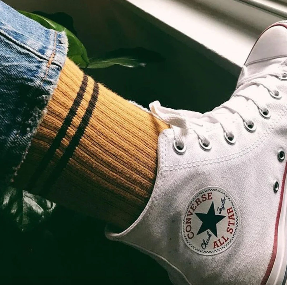 Le Bon Shoppe Boyfriend Socks Biscotti