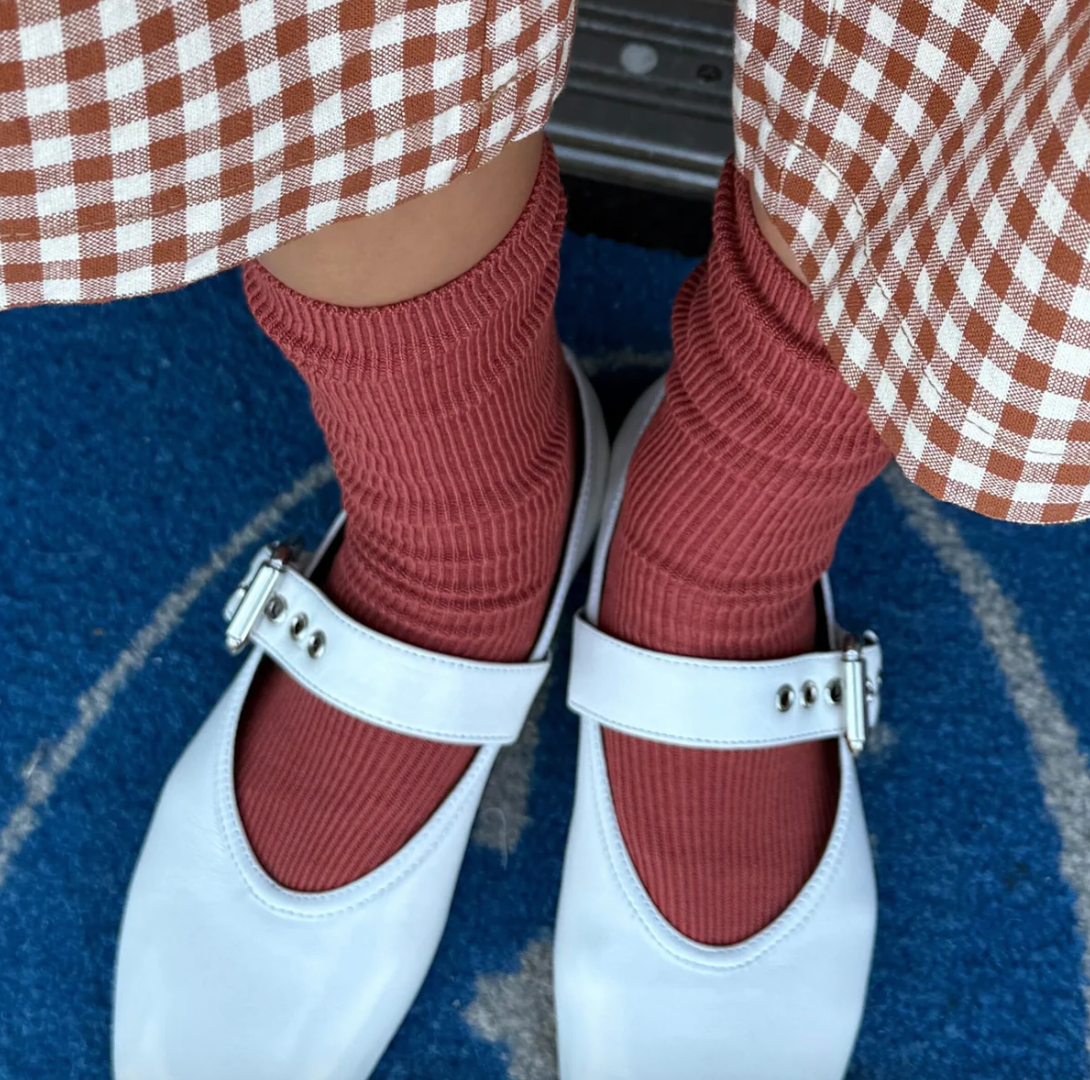 Le Bon Shoppe Pants Socks Whiskey