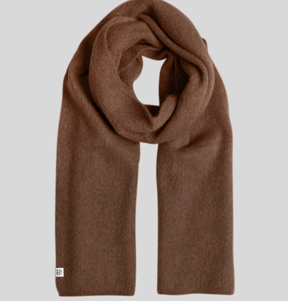 Msch Copenhagen Scarf Hope Icon Slate Black Melange