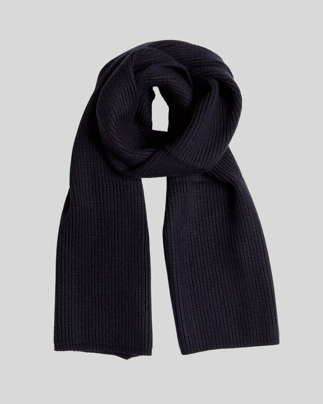 Msch Copenhagen Scarf Galine Rachelle Black Sky Captain