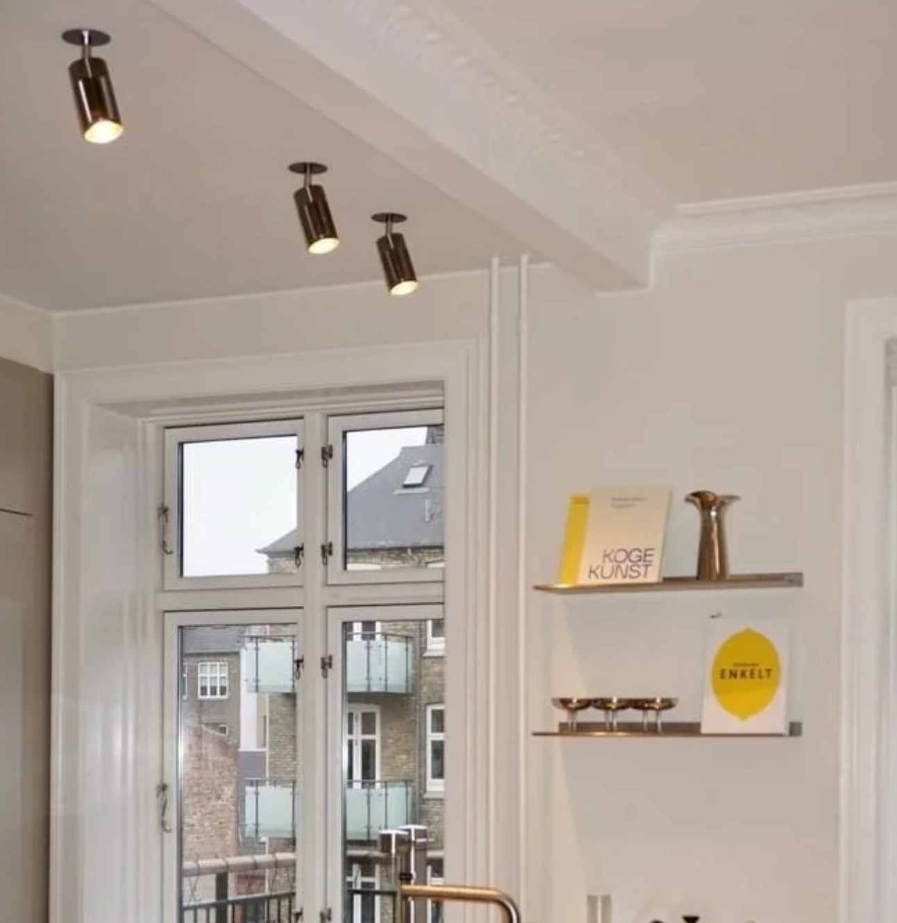 Thorup Recessed Ceiling Light I Fully Browned Brass