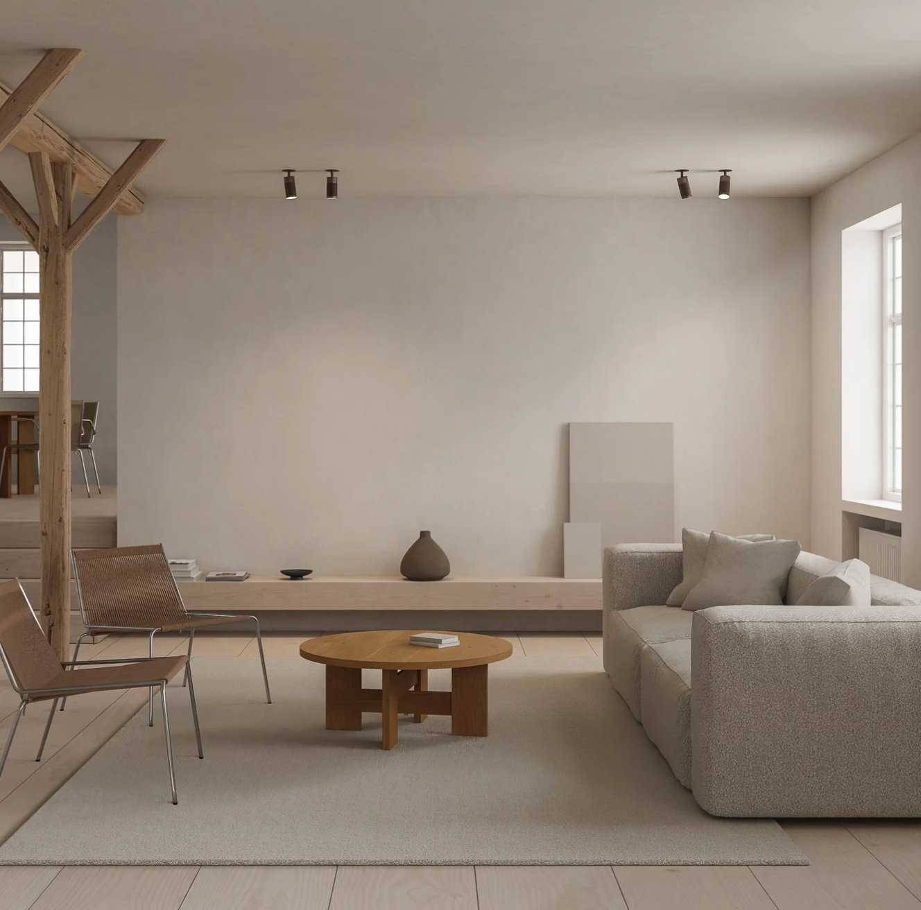 Thorup Recessed Ceiling Light I Fully Browned Brass