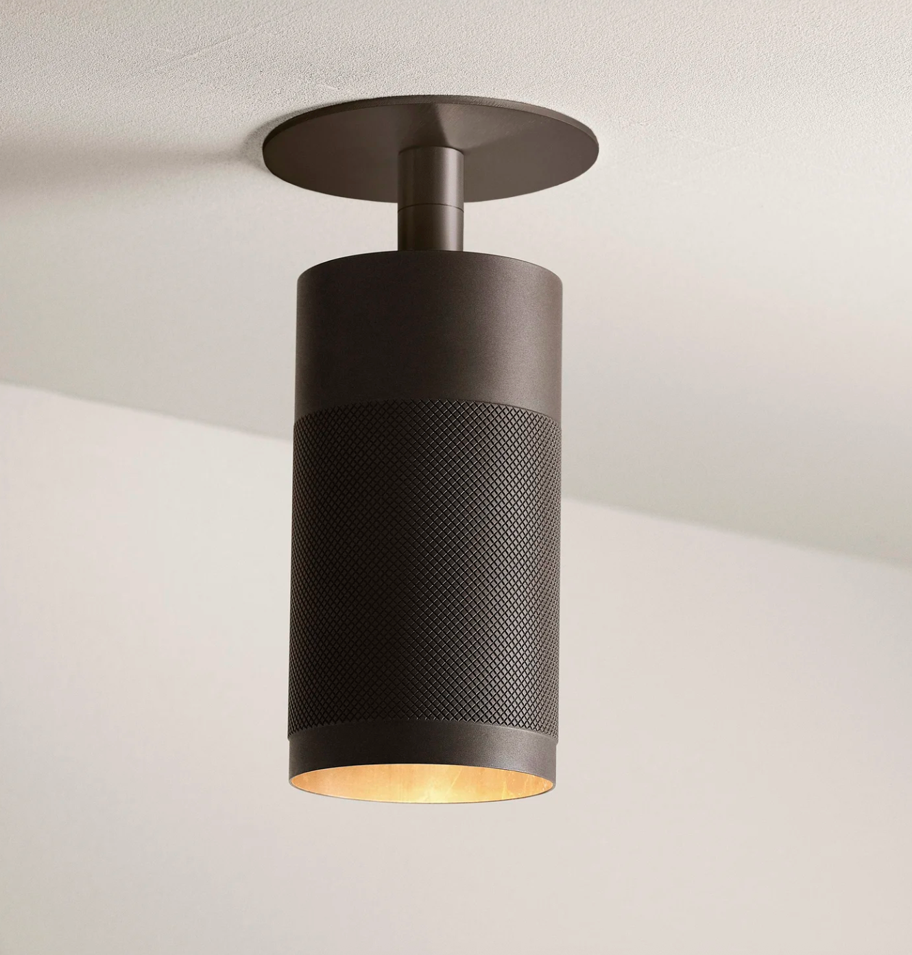 Thorup Recessed Ceiling Light I Fully Browned Brass