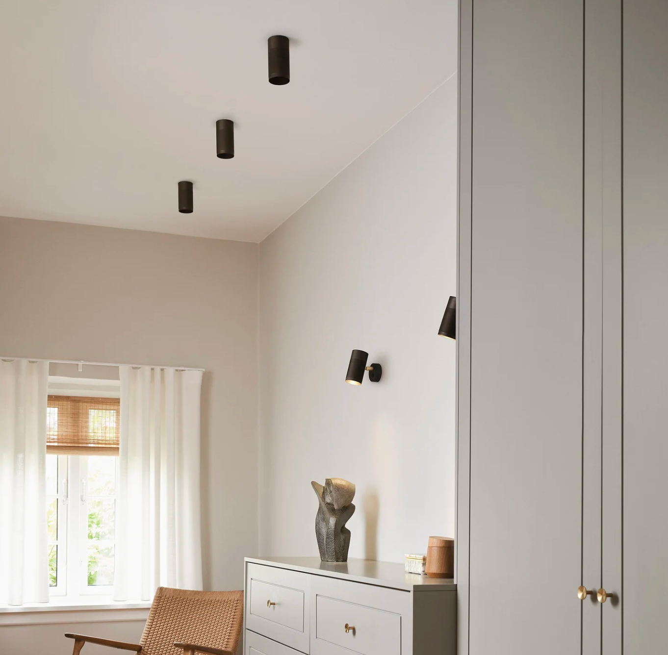 Thorup Surface Ceiling Light I Browned Brass