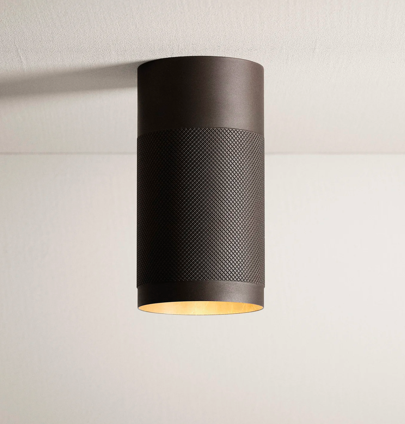 Thorup Surface Ceiling Light I Browned Brass