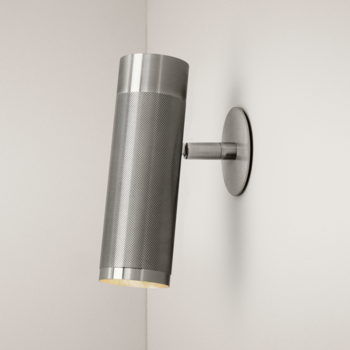 Thorup Recessed Wall Lamp Nickel-Plated Brass