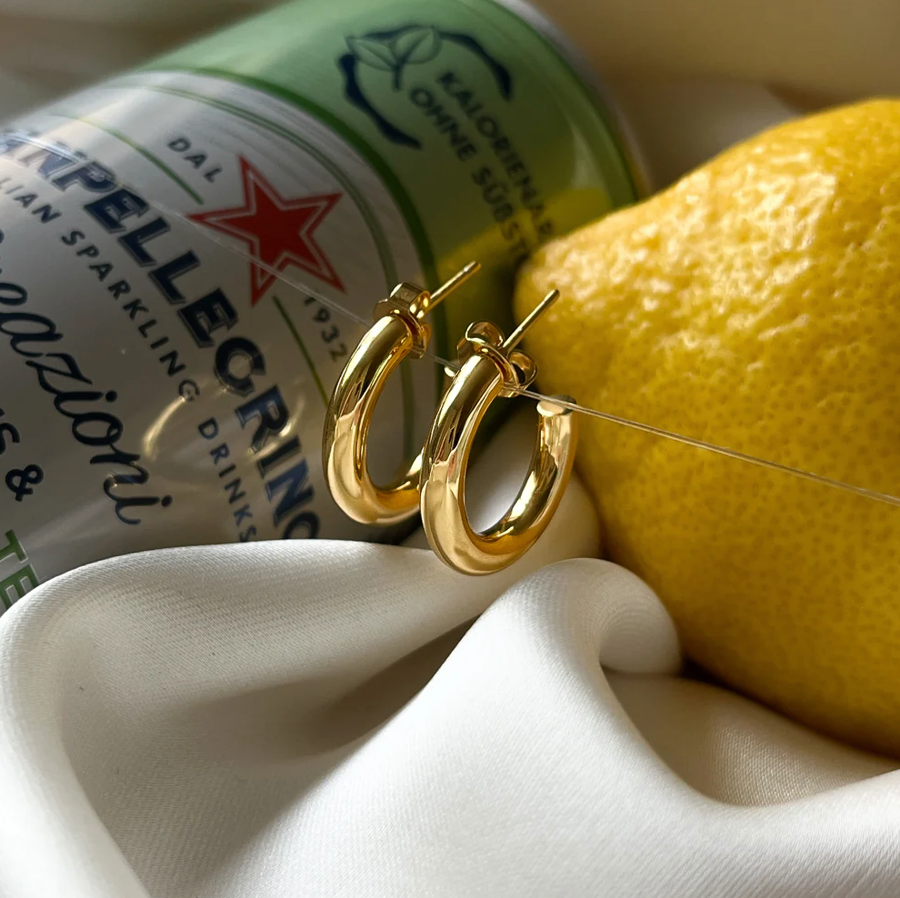 Brandlinger Earrings Neapal Gold