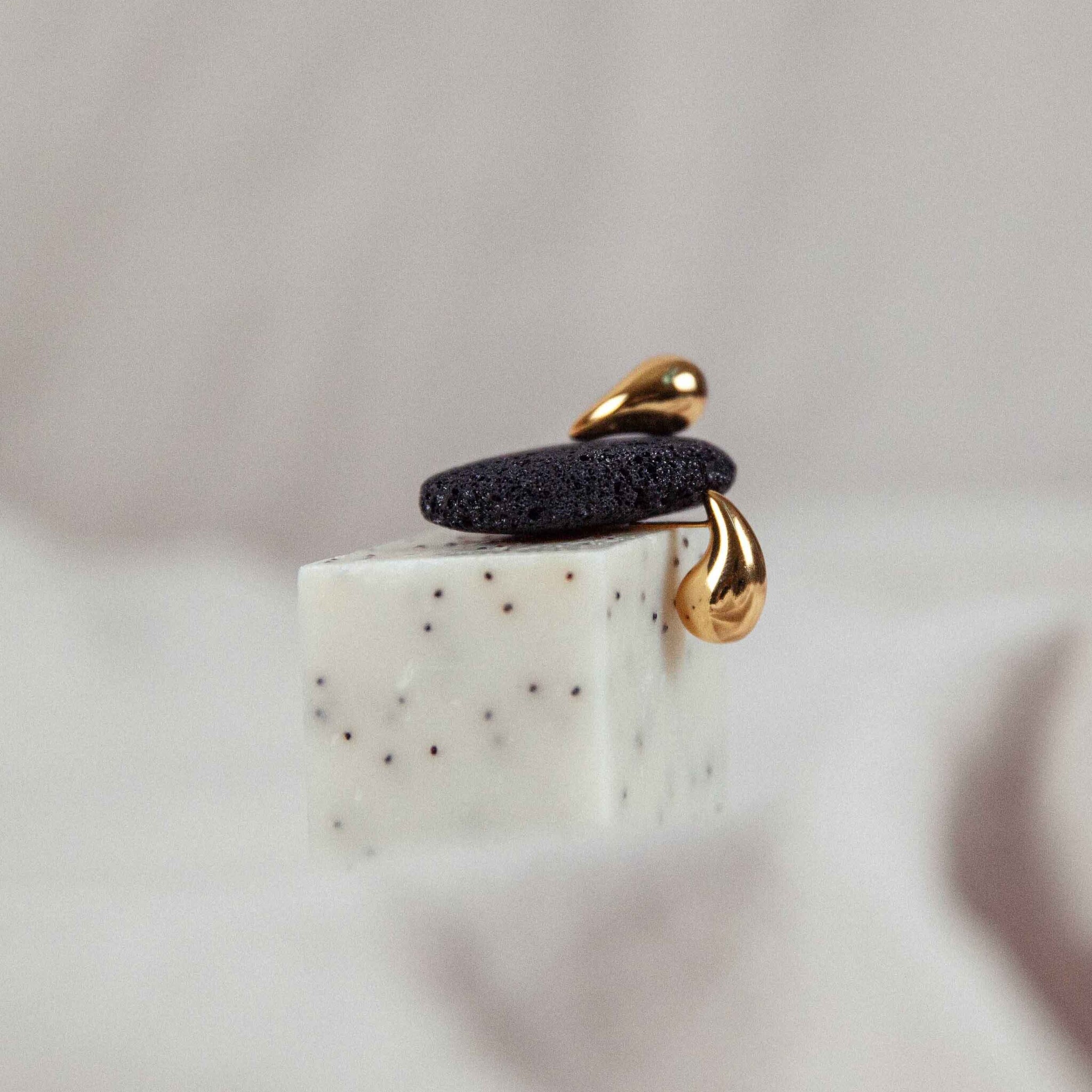 Brandlinger Earrings Milano Gold