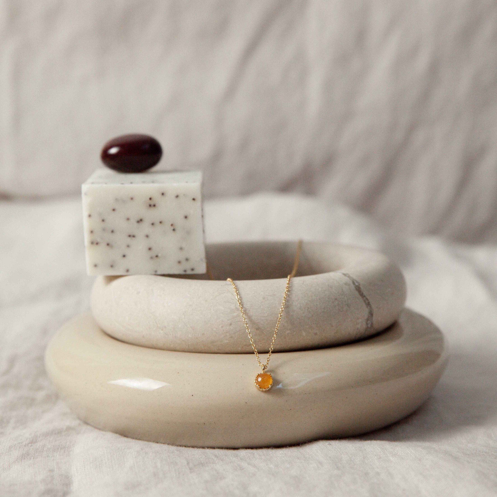 Brandlinger Necklace Topaas