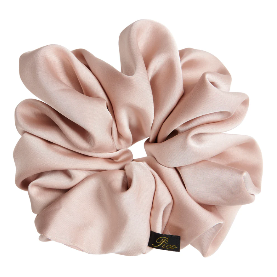 Pico Scrunchie Satin Extra Large Old Rose
