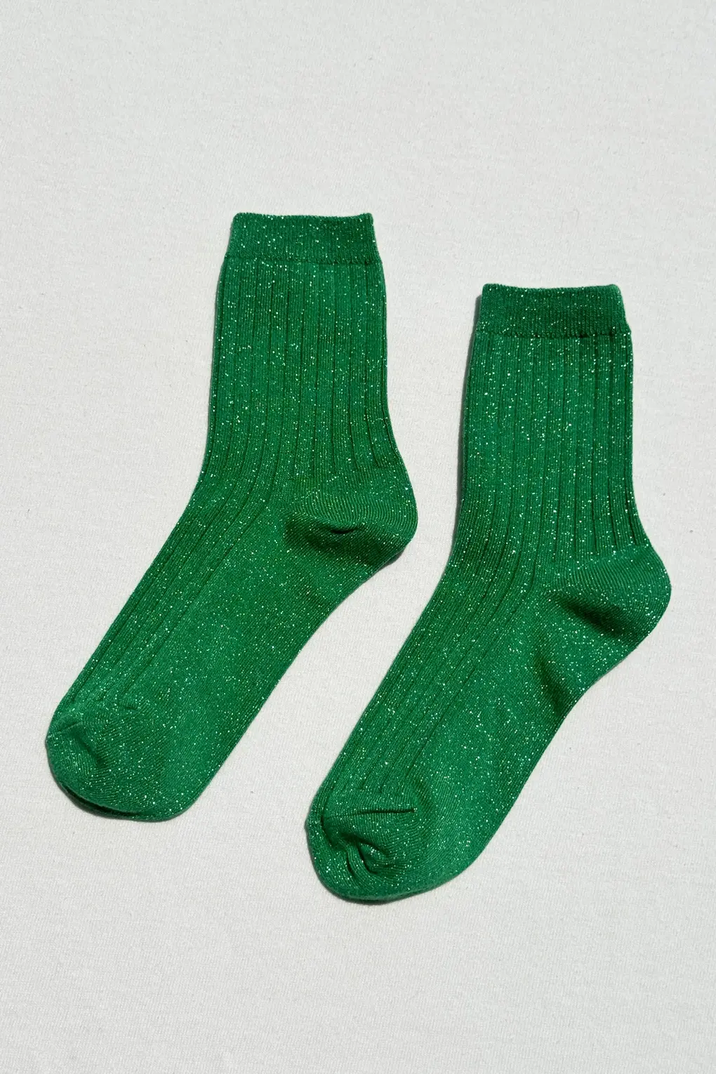 Le Bon Shoppe Her Socks Emerald Glitter