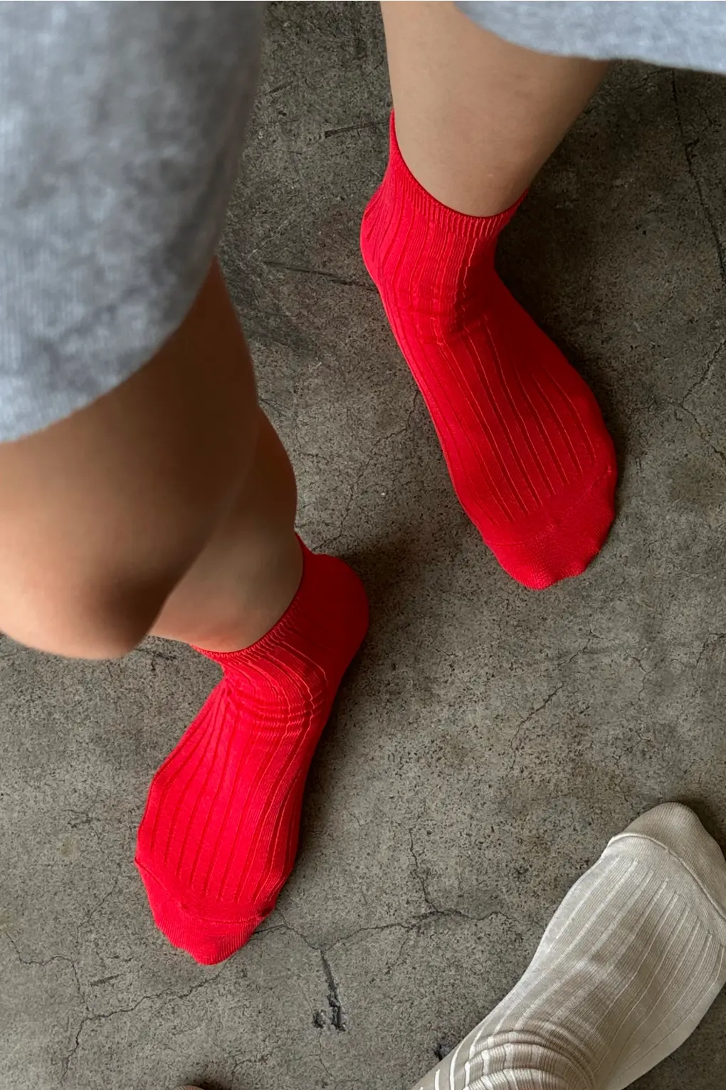 Le Bon Shoppe Her Socks Classic Red