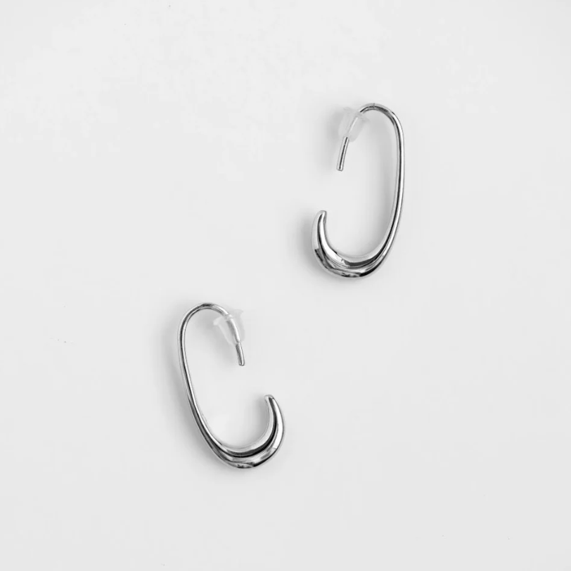 Huguette Paris Earrings Elfie Silver