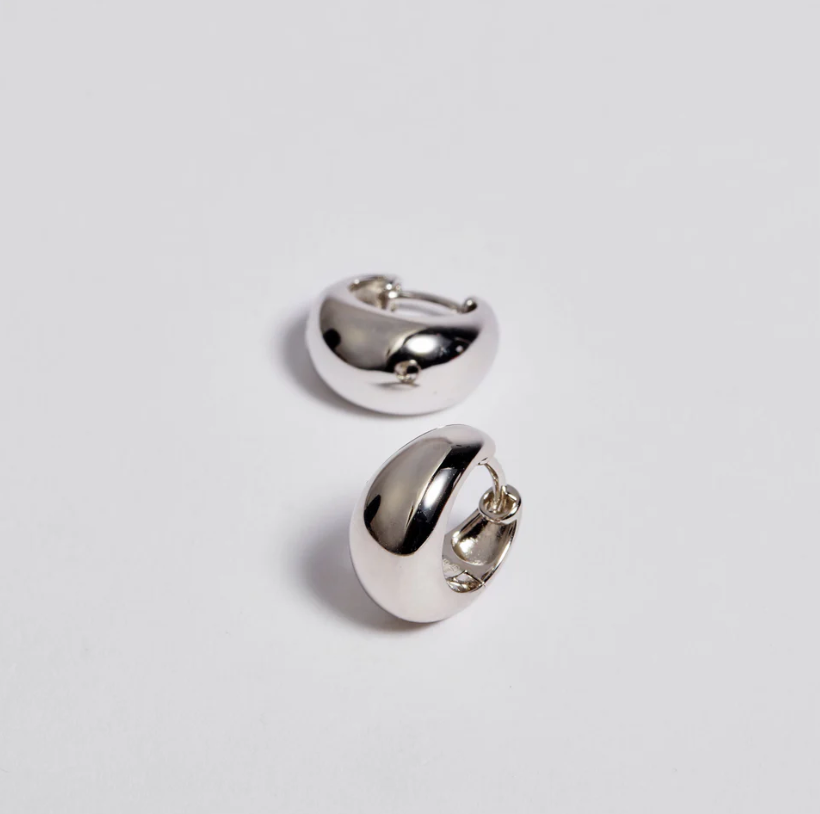 Huguette Paris Earrings Oasis Silver