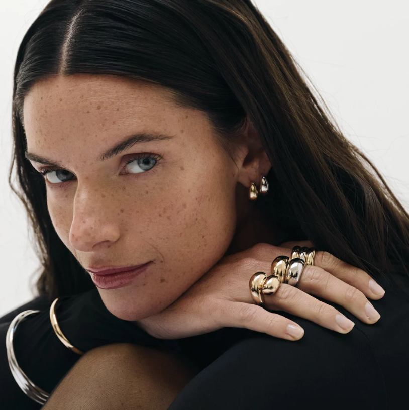 Huguette Paris Earrings Oasis Silver