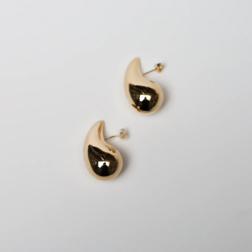 Huguette Paris Earrings Rosée Gold