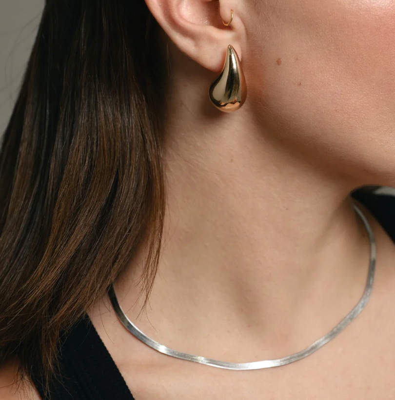 Huguette Paris Earrings Rosée Gold