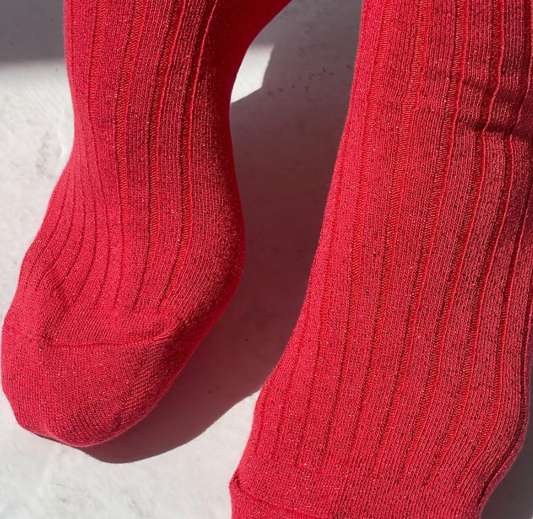 Le Bon Shoppe Her Socks Ruby Glitter