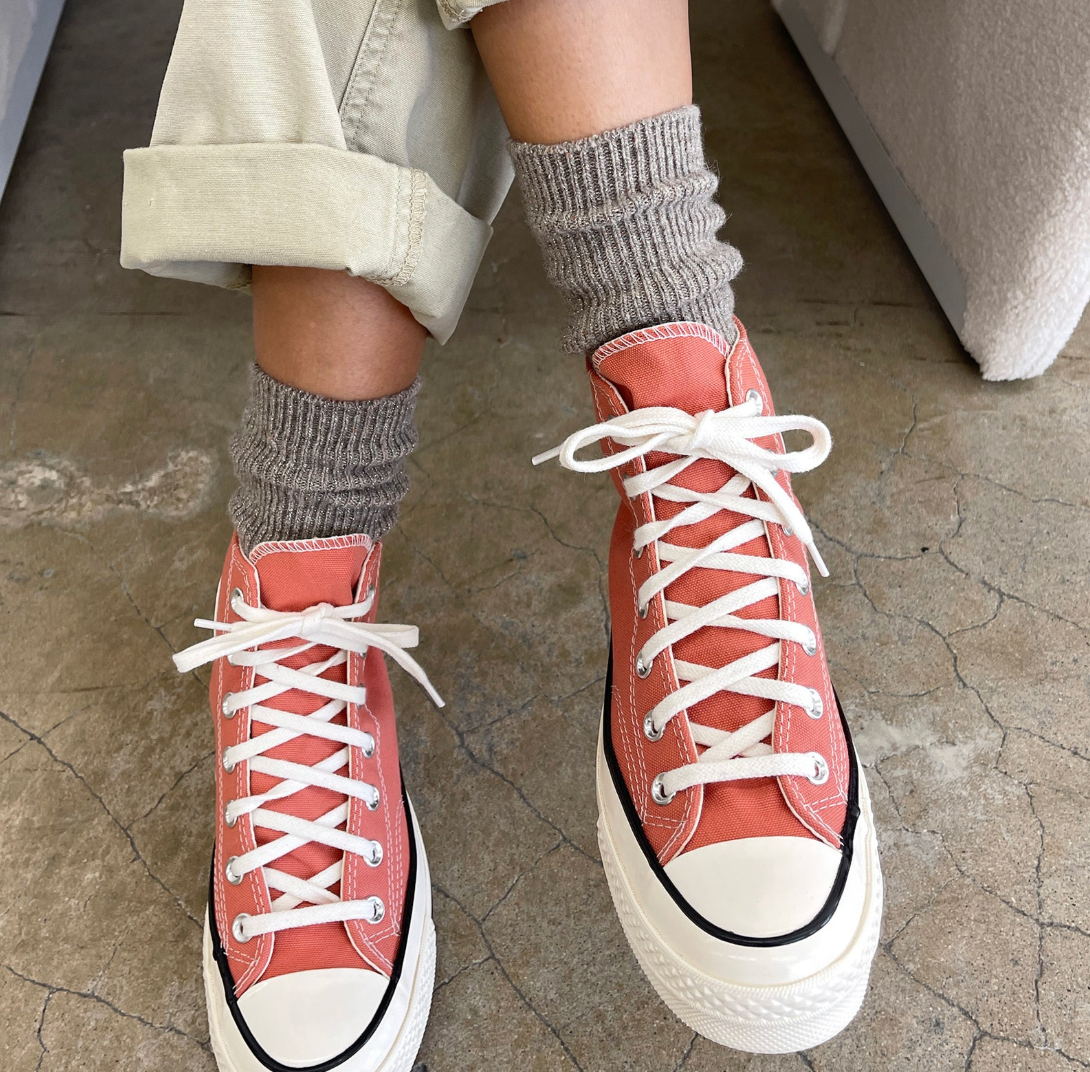 Le Bon Shoppe Winter Sparkle Socks Nutmeg