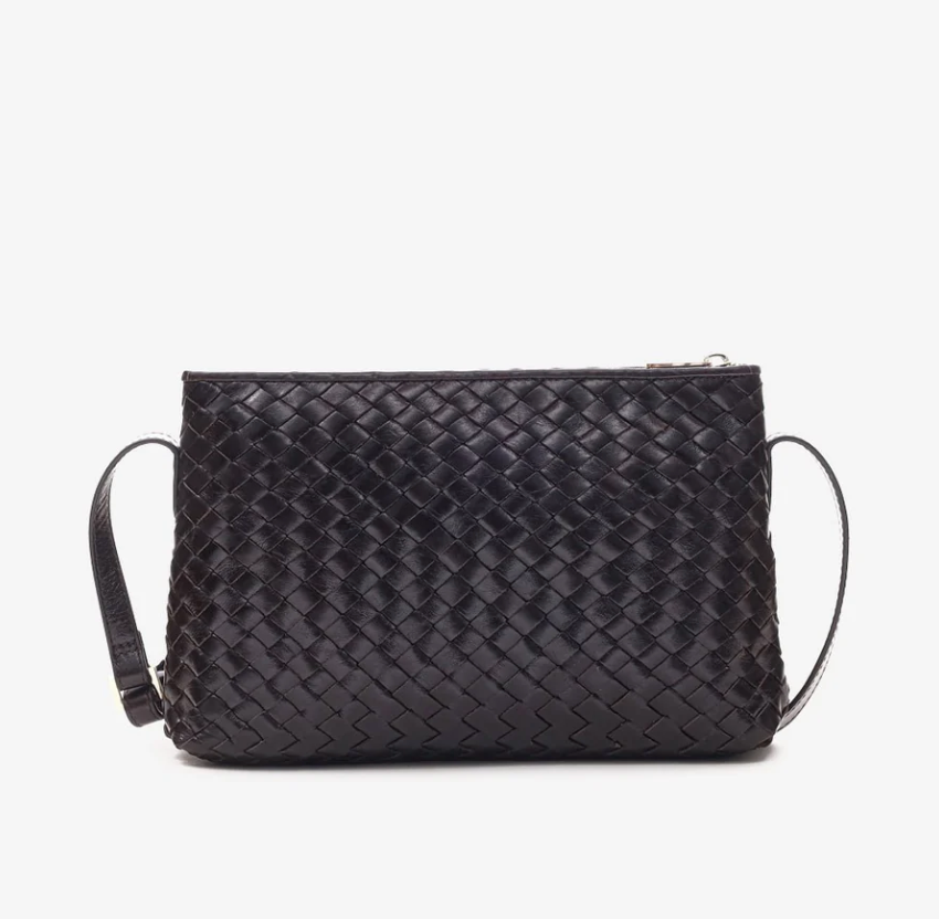 Adax Salerno Shoulder Bag Barbara Dark Brown