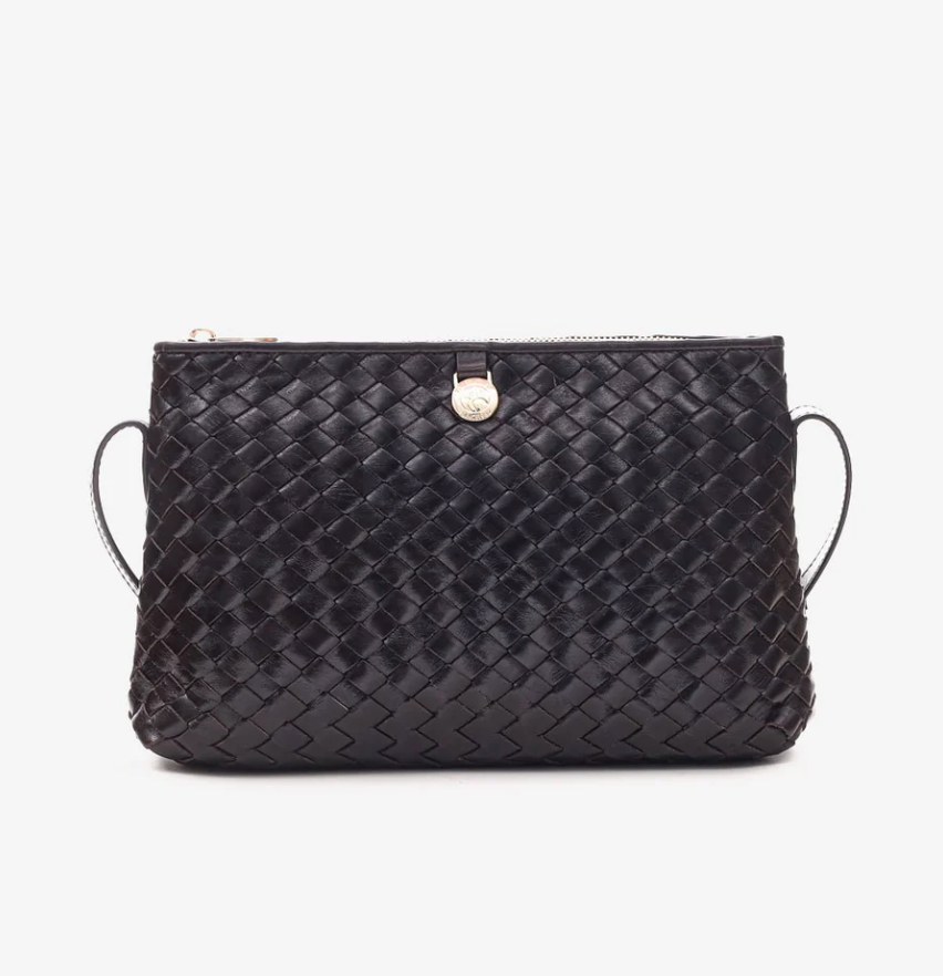 Adax Salerno Shoulder Bag Barbara Dark Brown