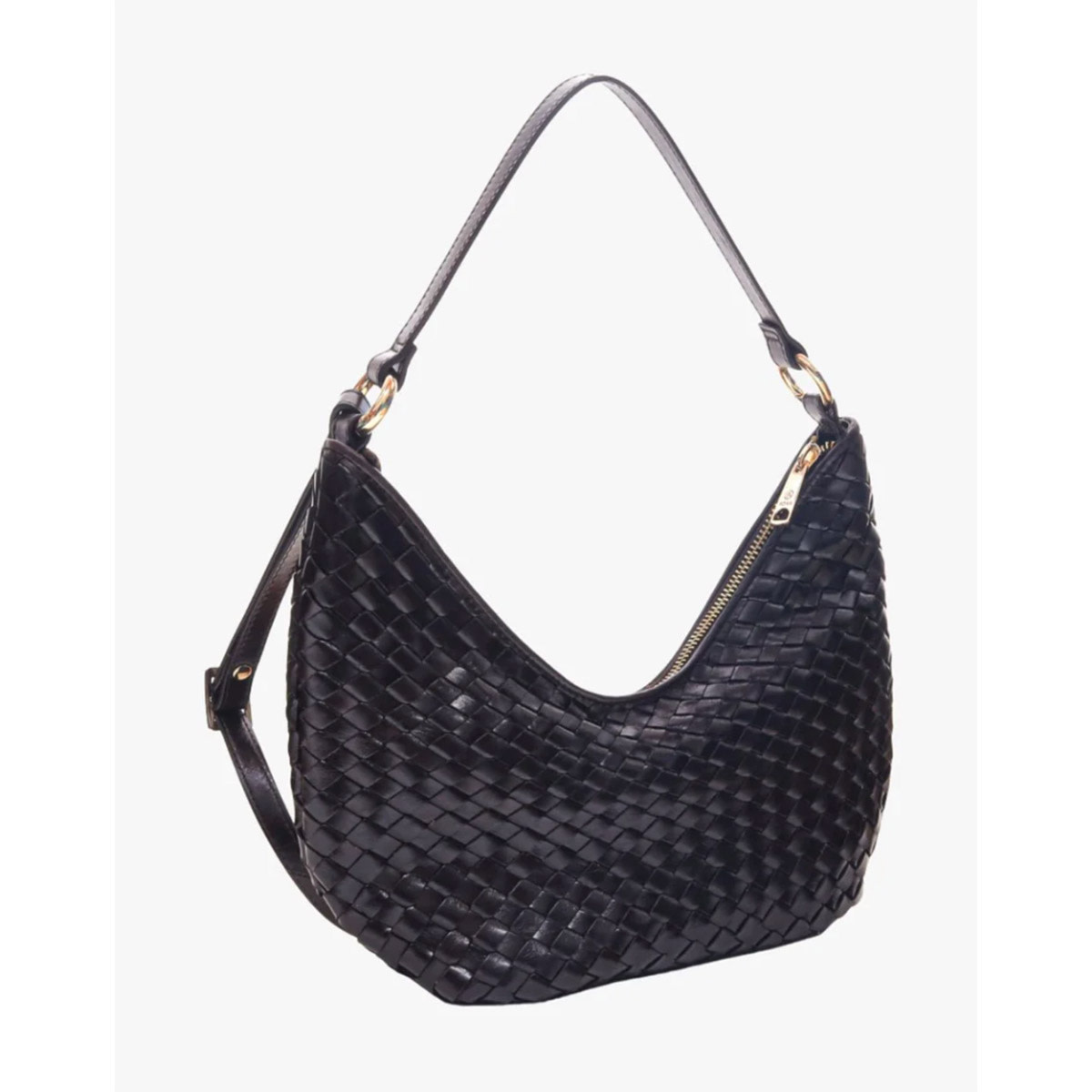 Adax Salerno Shoulder Bag Mona Dark Brown