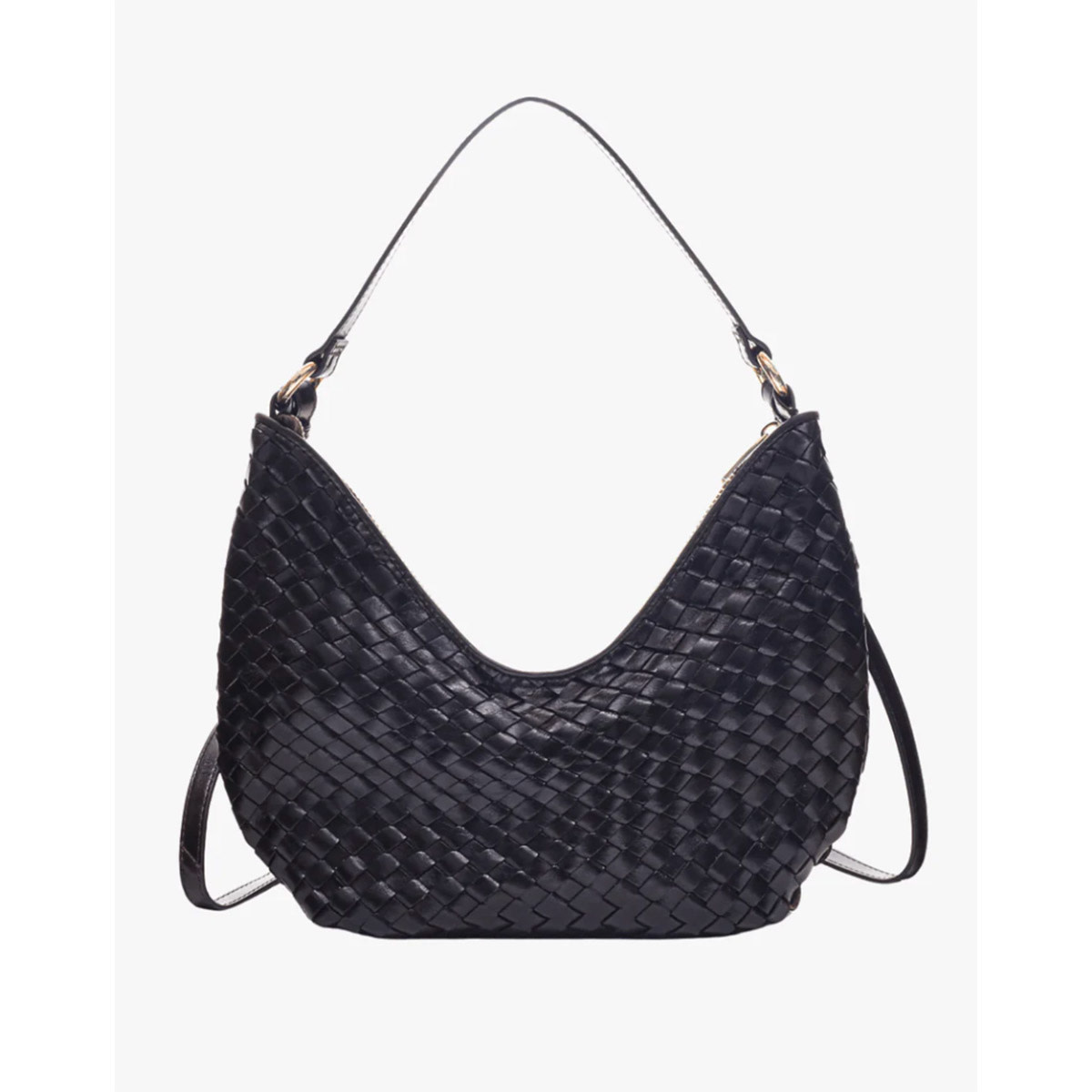 Adax Salerno Shoulder Bag Mona Dark Brown