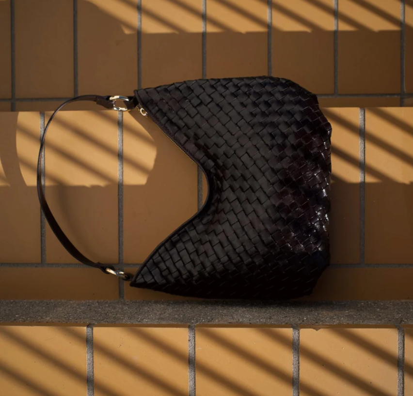 Adax Salerno Shoulder Bag Mona Dark Brown